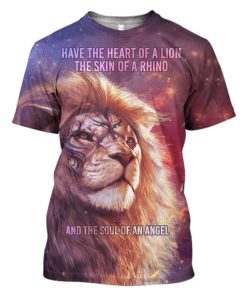 Lion Hoodies - T-Shirts Apparel WL110102 3D Custom Fleece Hoodies T-Shirt S