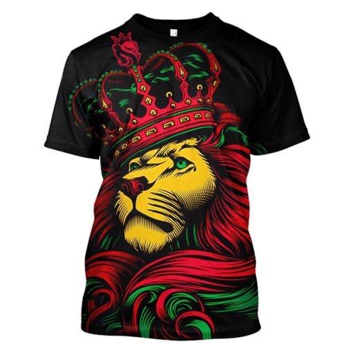 Lion Hoodies - T-Shirts Apparel WL110118 3D Custom Fleece Hoodies T-Shirt S