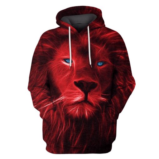 Lion Hoodies - T-Shirts Apparel WL110122 3D Custom Fleece Hoodies Hoodie S