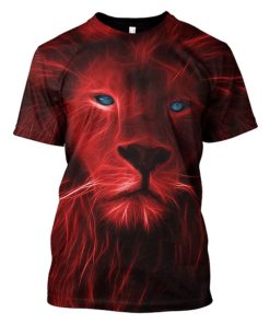 Lion Hoodies - T-Shirts Apparel WL110122 3D Custom Fleece Hoodies T-Shirt S