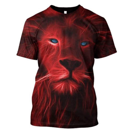 Lion Hoodies - T-Shirts Apparel WL110122 3D Custom Fleece Hoodies T-Shirt S