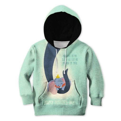 Little Elephant Custom Hoodies T-shirt Apparel HD-MV111381K kid 3D apparel Kid Hoodie S/6-8