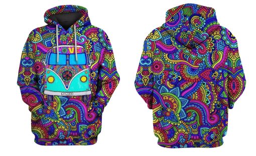 Lovely Car Motif Hoodies T-Shirt Apparel HP101120 3D Custom Fleece Hoodies