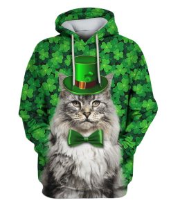 Maine Coon Custom T-shirt - Hoodies Apparel HD-PET110426 3D Custom Fleece Hoodies Hoodie S 