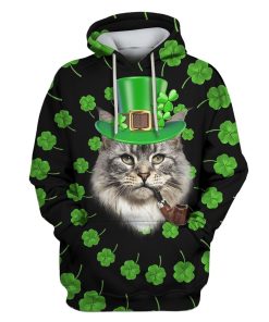 Maine Coon Custom T-shirt - Hoodies Apparel HD-PET110445 3D Custom Fleece Hoodies Hoodie S 