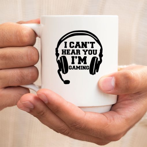 Gearhumans 3D I Cant Hear You I am Gaming Mug