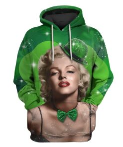 Marilyn Monroe Custom T-shirt - Hoodies Apparel HD-GH110689 3D Custom Fleece Hoodies Hoodie S 
