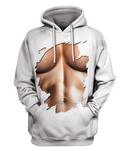 Men's Body Custom T-shirt - Hoodies Apparel HD-UGL110170 3D Custom Fleece Hoodies Hoodie S 