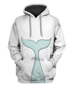 Mermaid Tail Custom T-shirt - Hoodies Apparel HD-GH110691 3D Custom Fleece Hoodies Hoodie S 