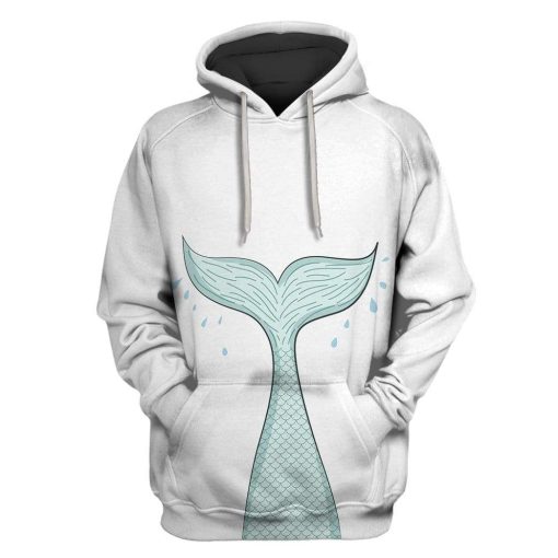 Mermaid Tail Custom T-shirt - Hoodies Apparel HD-GH110691 3D Custom Fleece Hoodies Hoodie S