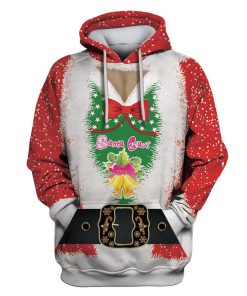 Merry Christmas Custom T-shirt - Hoodies Apparel HD-UGL110177 3D Custom Fleece Hoodies Hoodie S 