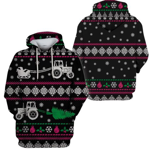Gearhumans Merry Christmas Custom T-shirt - Hoodies Apparel 12 Merry Christmas Custom T-shirt - Hoodies Apparel HD-UGL110195 3D Custom Fleece Hoodies