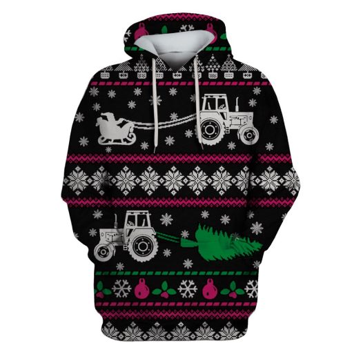 Gearhumans Merry Christmas Custom T-shirt - Hoodies Apparel 11 Merry Christmas Custom T-shirt - Hoodies Apparel HD-UGL110195 3D Custom Fleece Hoodies Zip Hoodie S
