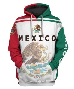 Mexico Custom T-shirt - Hoodies Apparel HD-GH20497 3D Custom Fleece Hoodies Hoodie S 