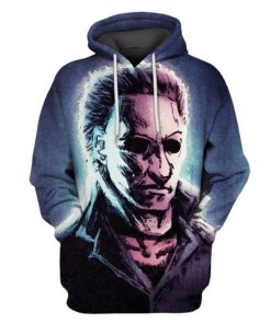 michael myers Hoodies - T-Shirts - Zip Hoodies Apparel MV110210 3D Custom Fleece Hoodies Hoodie S 
