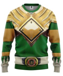 Mighty Morphin Green Power Rangers Custom Sweatshirt Apparel GN25093 Sweatshirt Sweatshirt S 