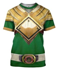 Mighty Morphin Green Power Rangers Custom Tshirt Apparel GN25093 3D T-shirt T-Shirt S 
