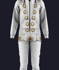 Gearhumans 3D Cosplay ELV PRL Burning Love White Jumpsuit