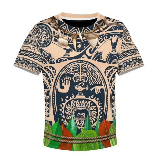 Moana Custom Hoodies T-shirt Apparel HD-GH1106119K kid 3D apparel