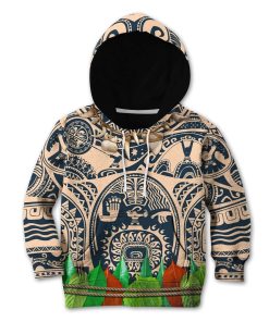 Moana Custom Hoodies T-shirt Apparel HD-GH1106119K kid 3D apparel Kid Hoodie S/6-8