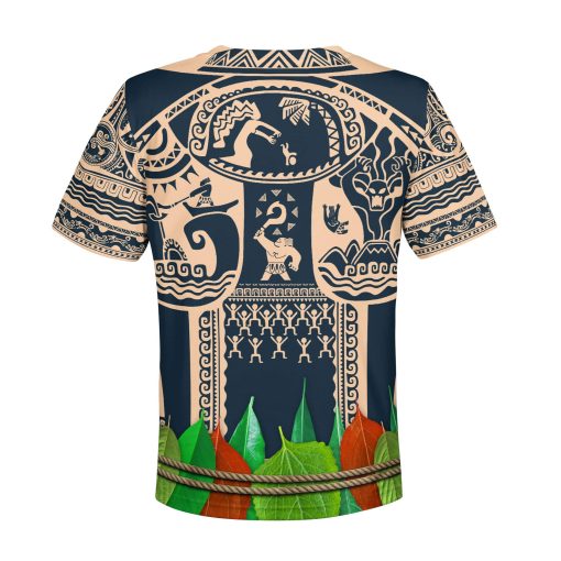 Moana Custom Hoodies T-shirt Apparel HD-GH1106119K kid 3D apparel Kid T-Shirt XS