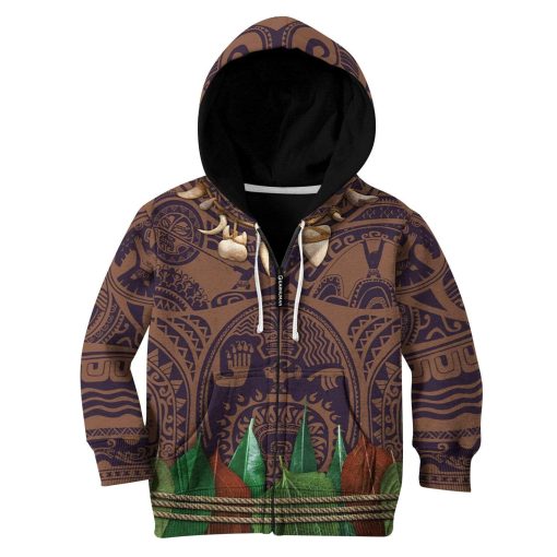 Gearhumans Moana Custom Hoodies T-shirt Apparel 6 Moana Custom Hoodies T-shirt Apparel HD-GH1106120K kid 3D apparel