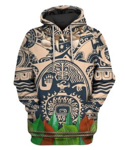Moana Custom T-shirt - Hoodies Apparel HD-GH1106119 3D Custom Fleece Hoodies Hoodie S 