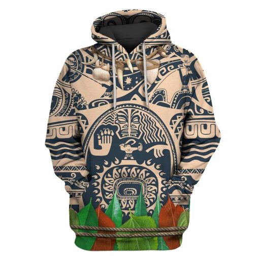 Moana Custom T-shirt - Hoodies Apparel HD-GH1106119 3D Custom Fleece Hoodies Hoodie S