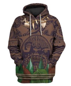 Moana Custom T-shirt - Hoodies Apparel HD-GH1106120 3D Custom Fleece Hoodies Hoodie S 