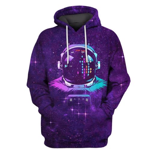 Modern Astronaut OuterSpace Custom T-shirt - Hoodies Apparel GH110284 3D Custom Fleece Hoodies Hoodie S