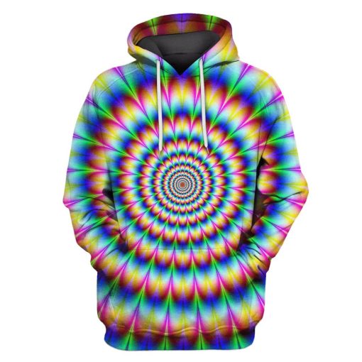 Motion Image Illusion Hoodies - T-Shirt Apparel HP101107 3D Custom Fleece Hoodies Hoodie S