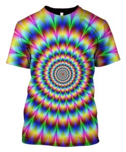 Motion Image Illusion Hoodies - T-Shirt Apparel HP101107 3D Custom Fleece Hoodies T-Shirt S 