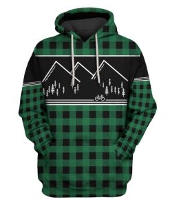 Mountain biking Custom T-shirt - Hoodies Apparel HD-GH20344 3D Custom Fleece Hoodies Hoodie S 