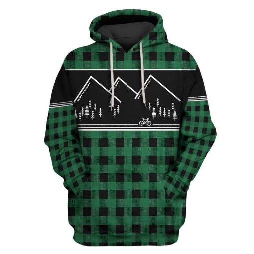 Mountain biking Custom T-shirt - Hoodies Apparel HD-GH20344 3D Custom Fleece Hoodies Hoodie S