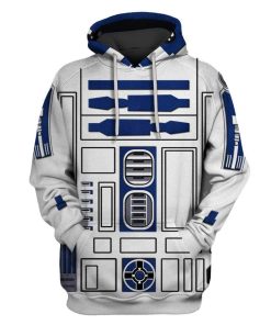 Movie SW robot Custom T-shirt - Hoodies Apparel HD-MV2002 3D Custom Fleece Hoodies Hoodie S 