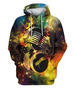 Music Custom T-shirt - Hoodies Apparel HD-GH110604 3D Custom Fleece Hoodies Hoodie S 