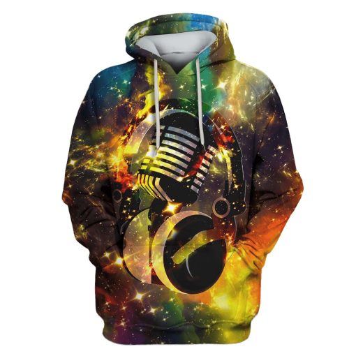 Music Custom T-shirt - Hoodies Apparel HD-GH110604 3D Custom Fleece Hoodies Hoodie S