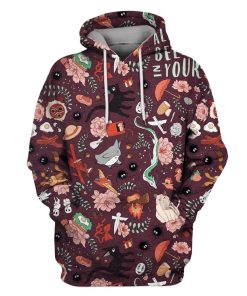 My Neighbor Totoro Always Believe In Yourself Custom T-shirt - Hoodies Apparel HD-MV110683 3D Custom Fleece Hoodies Hoodie S 