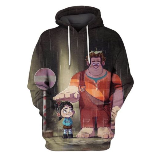 My Neighbor Wreck-It Ralph Hoodies - T-Shirts Apparel MV110199 3D Custom Fleece Hoodies Hoodie S