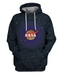 NASA Custom T-shirt - Hoodies Apparel HD-GH110492 3D Custom Fleece Hoodies Hoodie S 