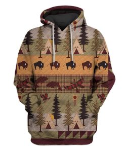 Natural life Custom T-shirt - Hoodies Apparel HD-GH110685 3D Custom Fleece Hoodies Hoodie S 