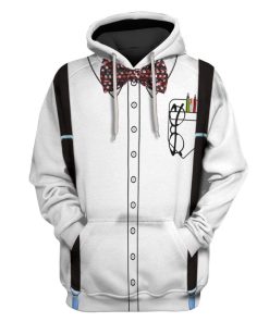 Nerd costume Custom T-shirt - Hoodies Apparel HD-GH20312 3D Custom Fleece Hoodies Hoodie S 