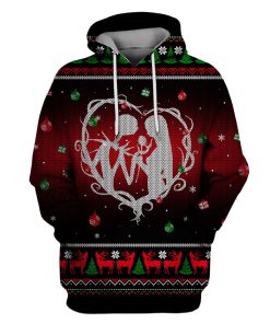 Nightmare Before Christmas Custom T-shirt - Hoodies Apparel MV110581 3D Custom Fleece Hoodies Hoodie S 