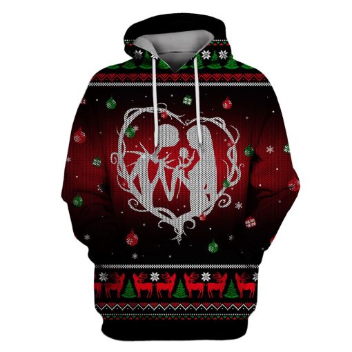 Nightmare Before Christmas Custom T-shirt - Hoodies Apparel MV110581 3D Custom Fleece Hoodies Hoodie S