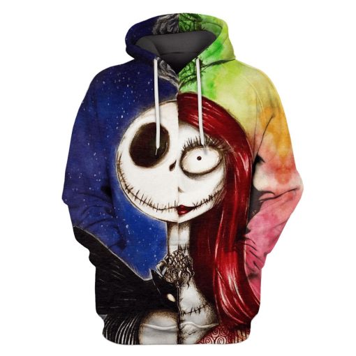 Nightmare Before Christmas Hoodies - T-Shirts Apparel MV110163 3D Custom Fleece Hoodies Hoodie S