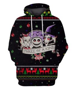 Nightmare Before Christmas: Lock Shock And Barrel Custom T-shirt - Hoodies Apparel HD-MV110625 3D Custom Fleece Hoodies Hoodie S 