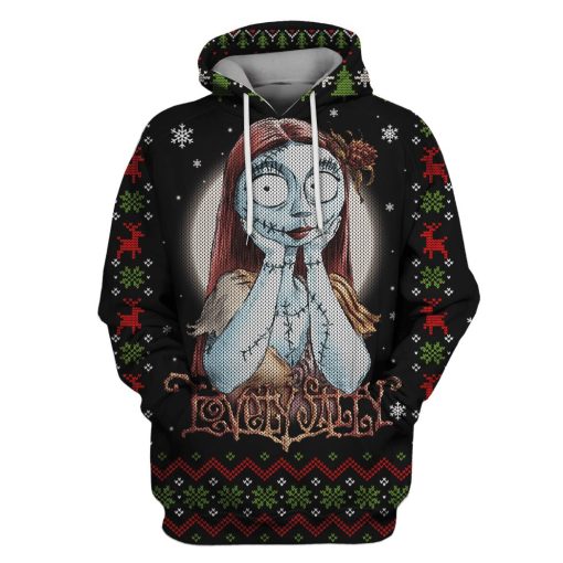 Nightmare Before Christmas: Lovely Sally Custom T-shirt - Hoodies Apparel HD-MV110624 3D Custom Fleece Hoodies Hoodie S