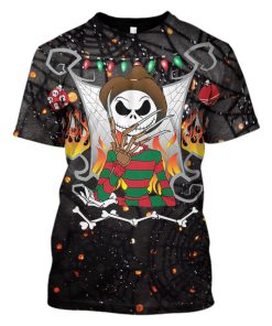 Nightmare On Elm Street Hoodies - T-Shirts Apparel MV110107 3D Custom Fleece Hoodies T-Shirt S 