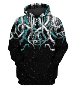 Octopus Custom T-shirt - Hoodies Apparel HD-GH20062 3D Custom Fleece Hoodies Hoodie S 