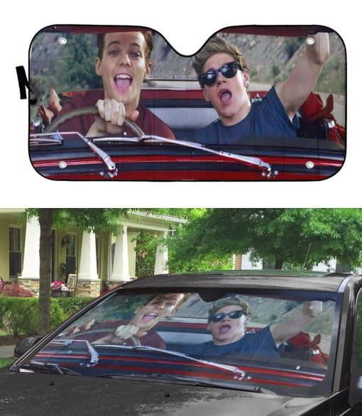 One Direction 10 Years Custom Auto Car SunShade GN24075 Auto Sunshade